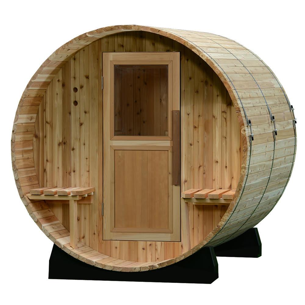 best barrel sauna, best traditional sauna, Almost Heaven barrel sauna